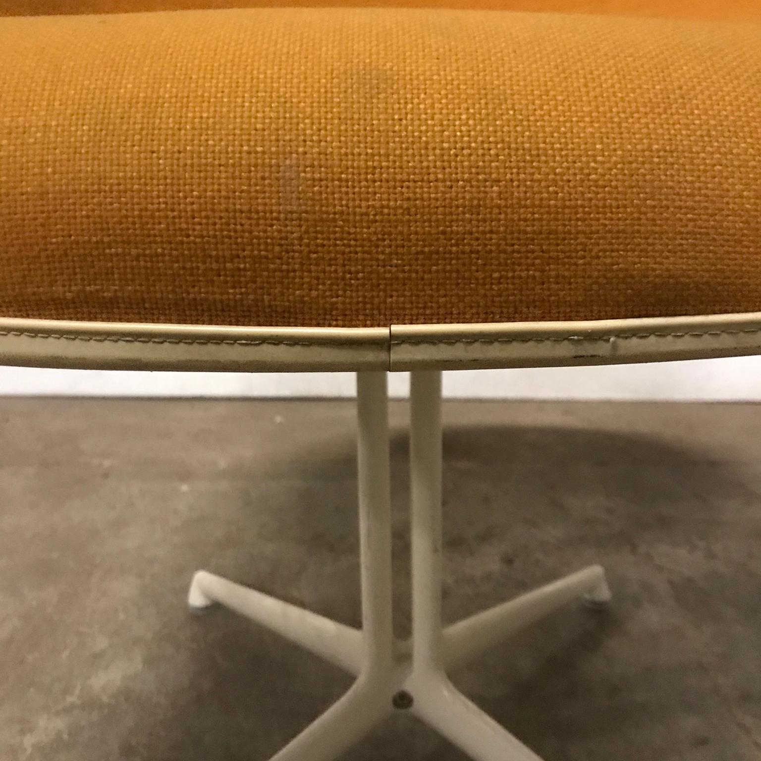 1960, Ray and Charles Eames, Original La Fonda Chairs by Miller in First Fabric For Sale 5