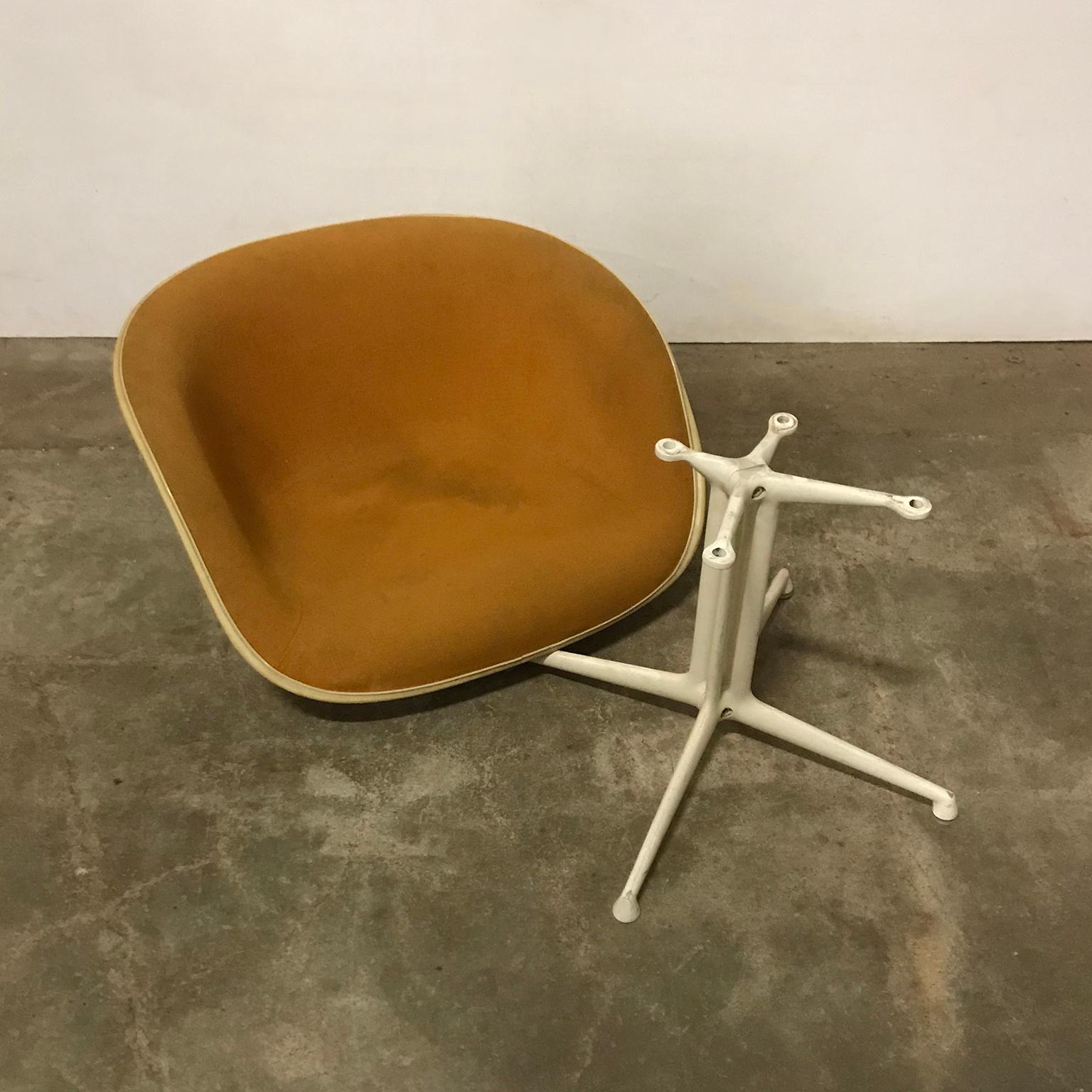 1960, Ray and Charles Eames, Original La Fonda Chairs by Miller in First Fabric For Sale 8
