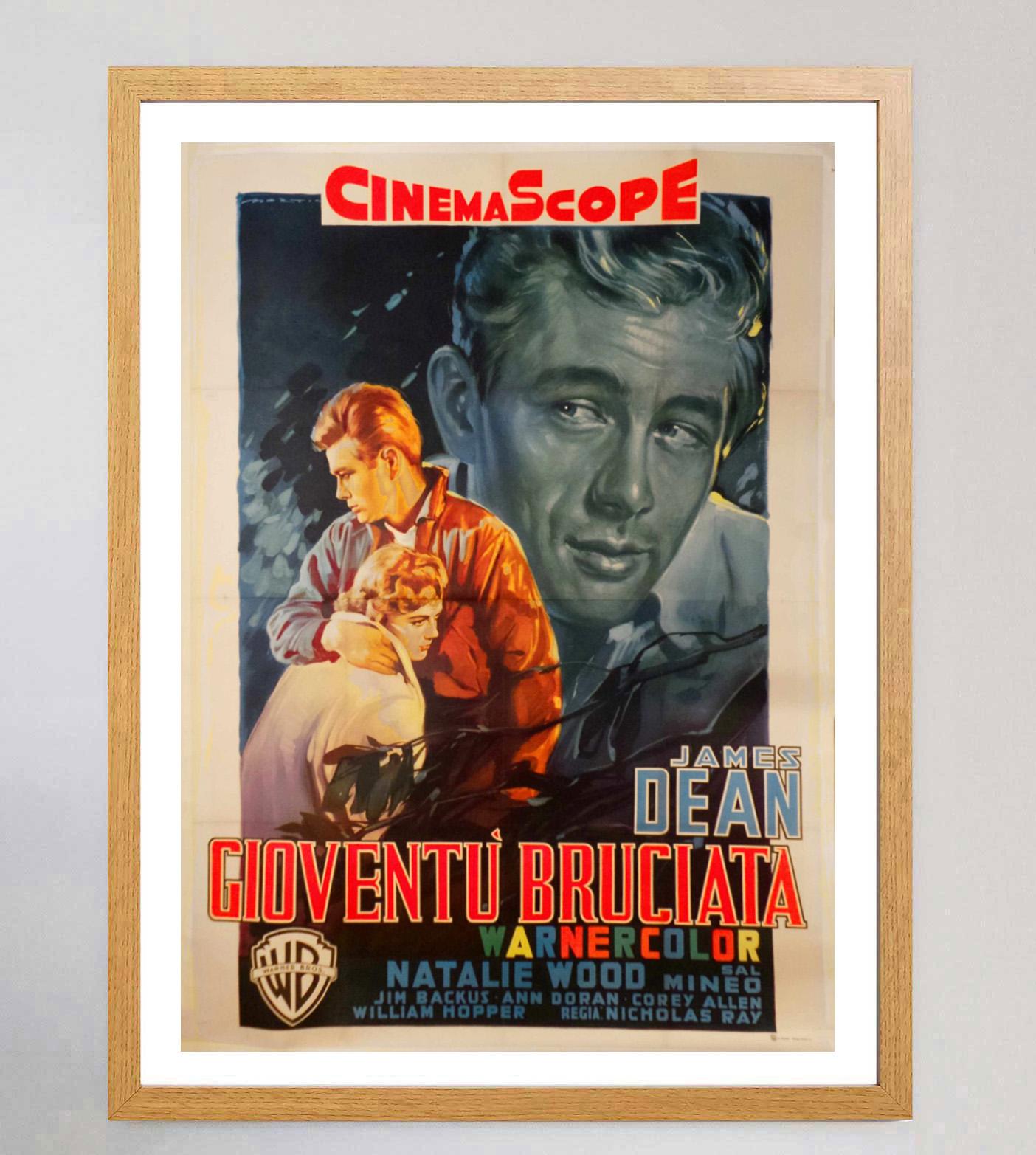 1960 Rebelde sin causa (italiano) Cartel original de época Italiano en venta