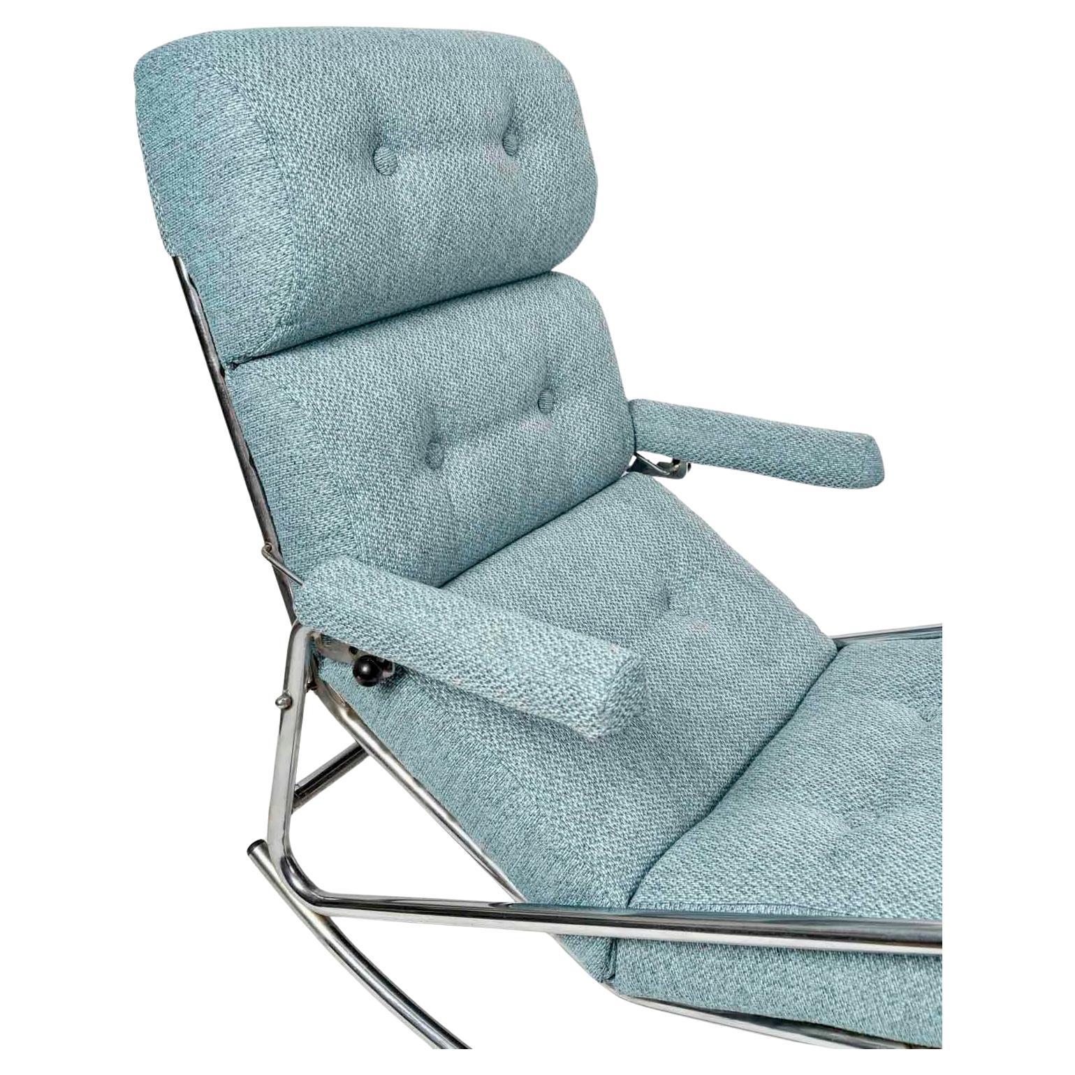 1960. Fauteuil à bascule Relax de Maison Lama Bon état - En vente à Saint-Ouen, FR