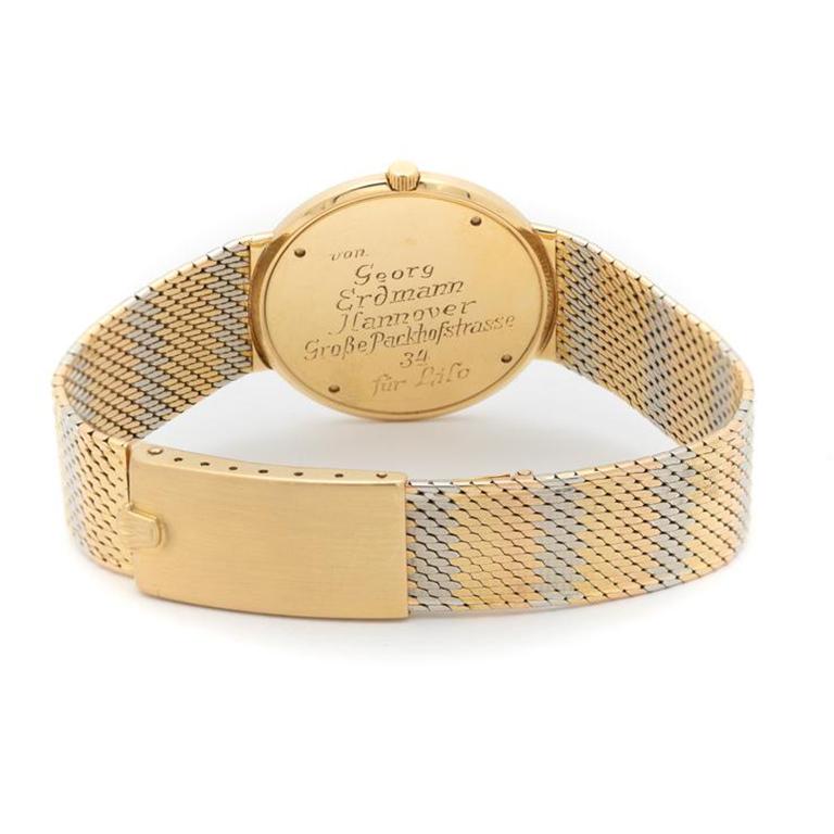 1960 Rolex 18k Tricolor Gold Seltenes Modell 9665 (Moderne)