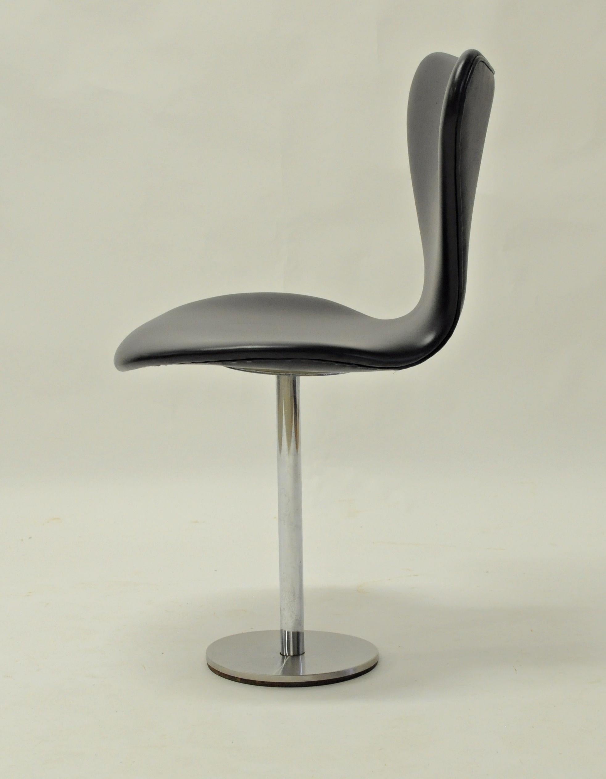 Arne Jacobsen: Schmetterlings-Atelierstühle von Fritz Hansen, 1960er Jahre (Skandinavische Moderne) im Angebot