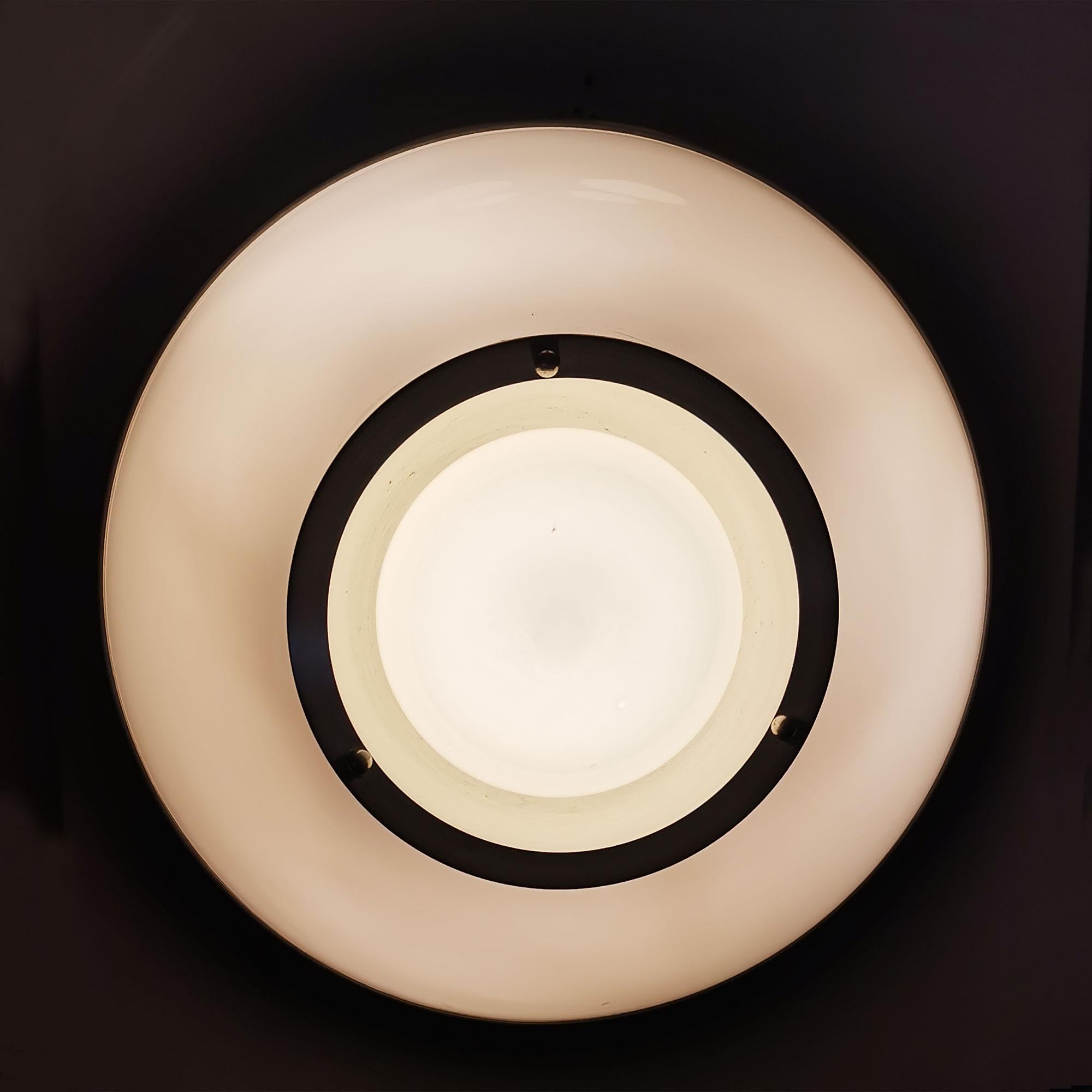 Mid-20th Century Mid-Century Modern Ceiling Light by Pia Guidetti Grippa for Lumi - Italy For Sale