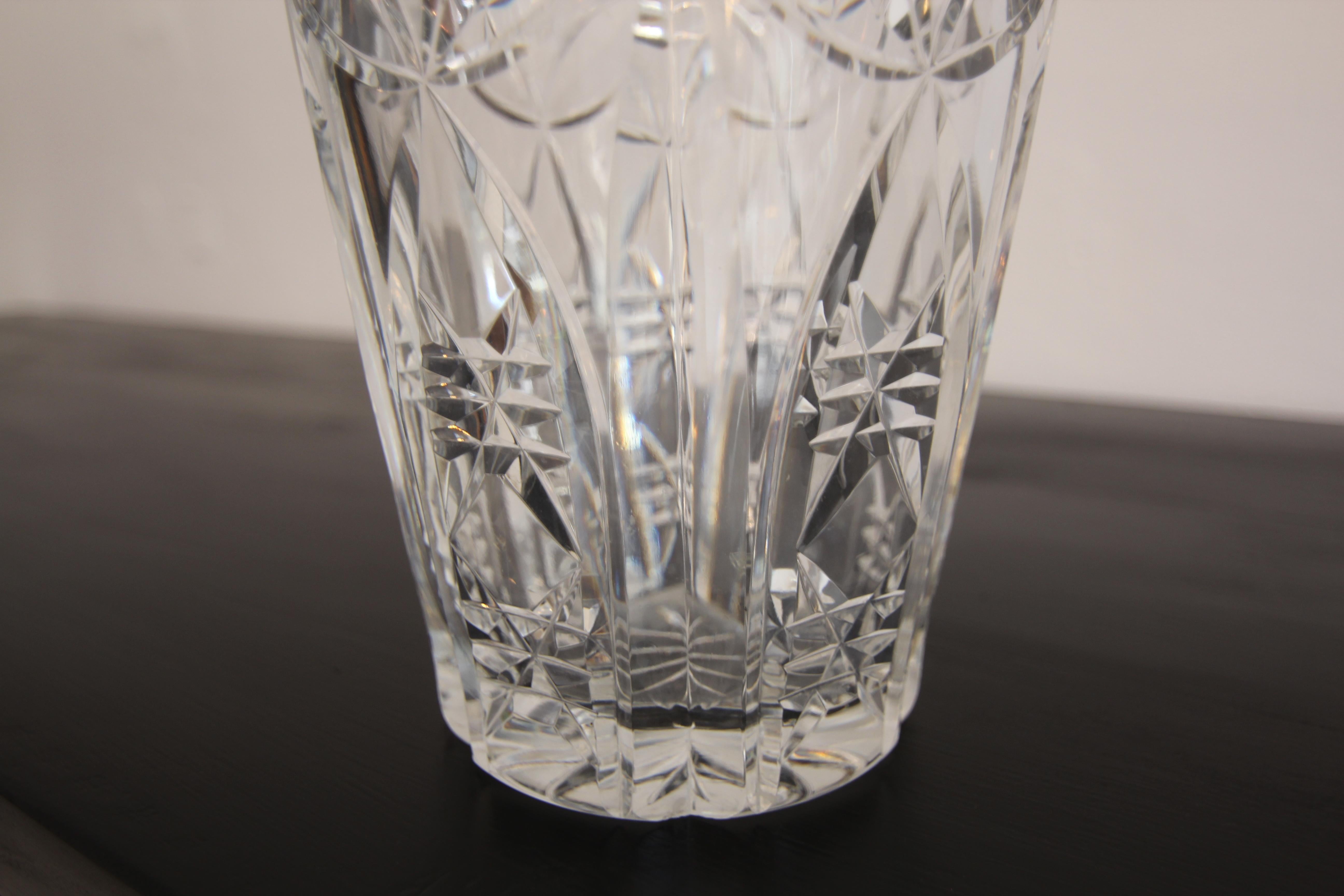 Vaso di cristallo del 1960 in vendita 9