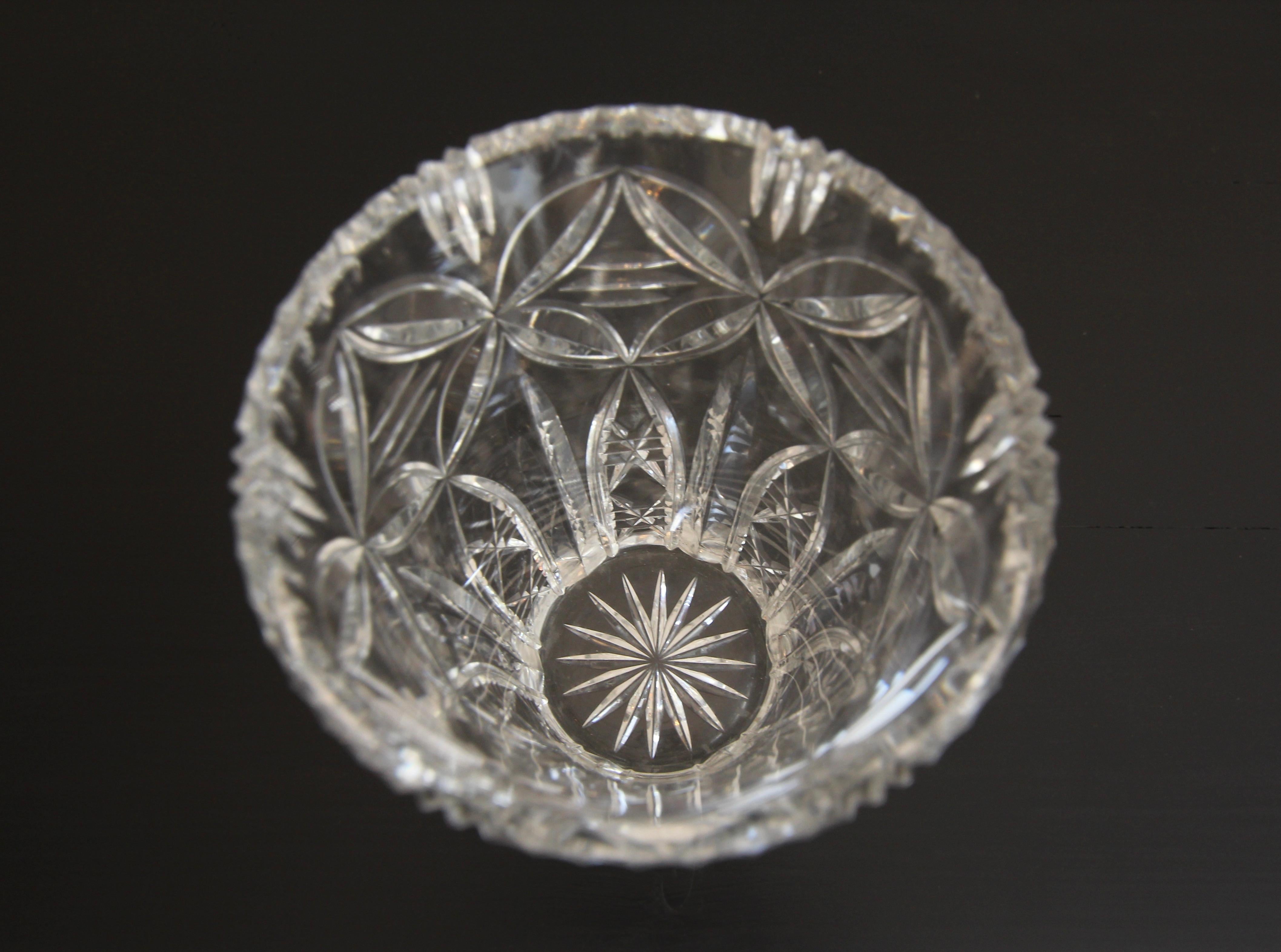Vaso di cristallo del 1960 in vendita 11