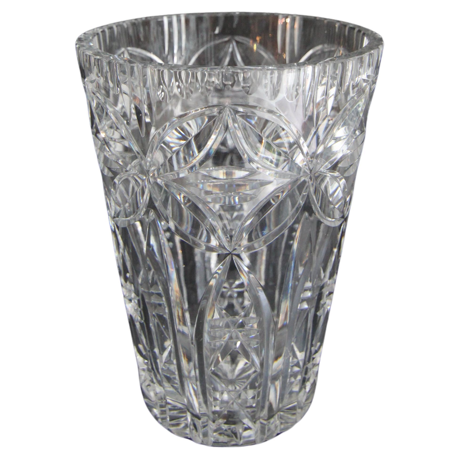 1960´s Crystal Glass Vase