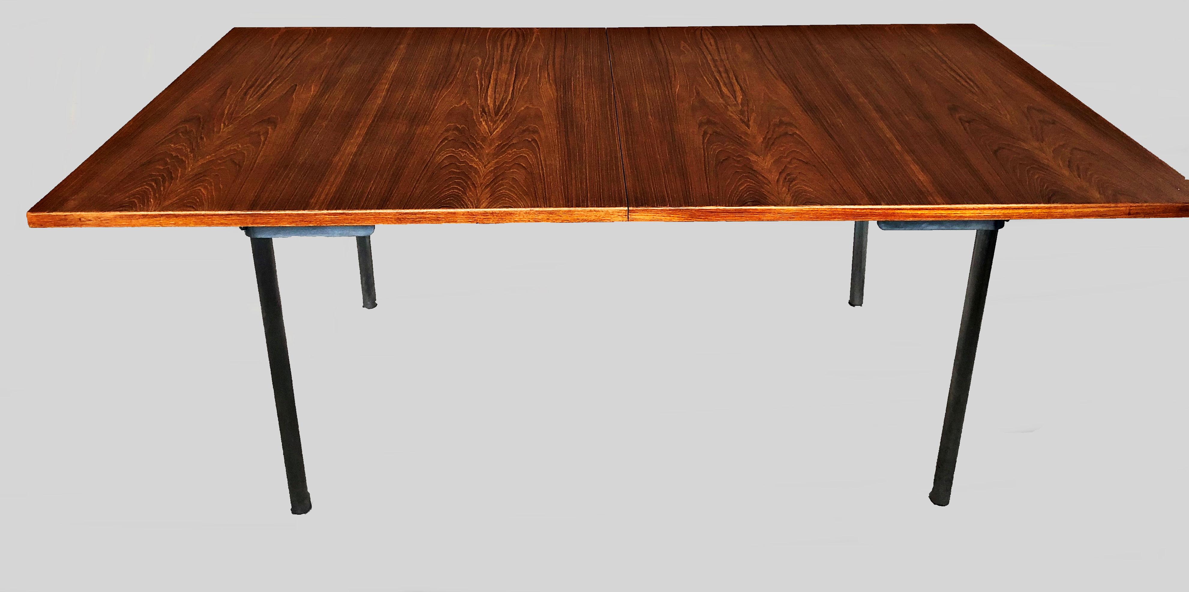 1960s Hans Wegner Refinished Extension Dining Table in Teak by Andreas Tuck 1
