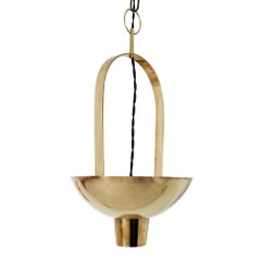 Lanterna moderna di metà secolo di Jordi Vilanova in ottone - Barcellona