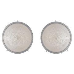 1960´s Pair Ceiling or Wall Light "Sigma" by Sergio Mazza for Artemide, Italy