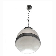 1960s Pair of "Delta" Lanterns by Sergio Mazza for Artemide, Italy