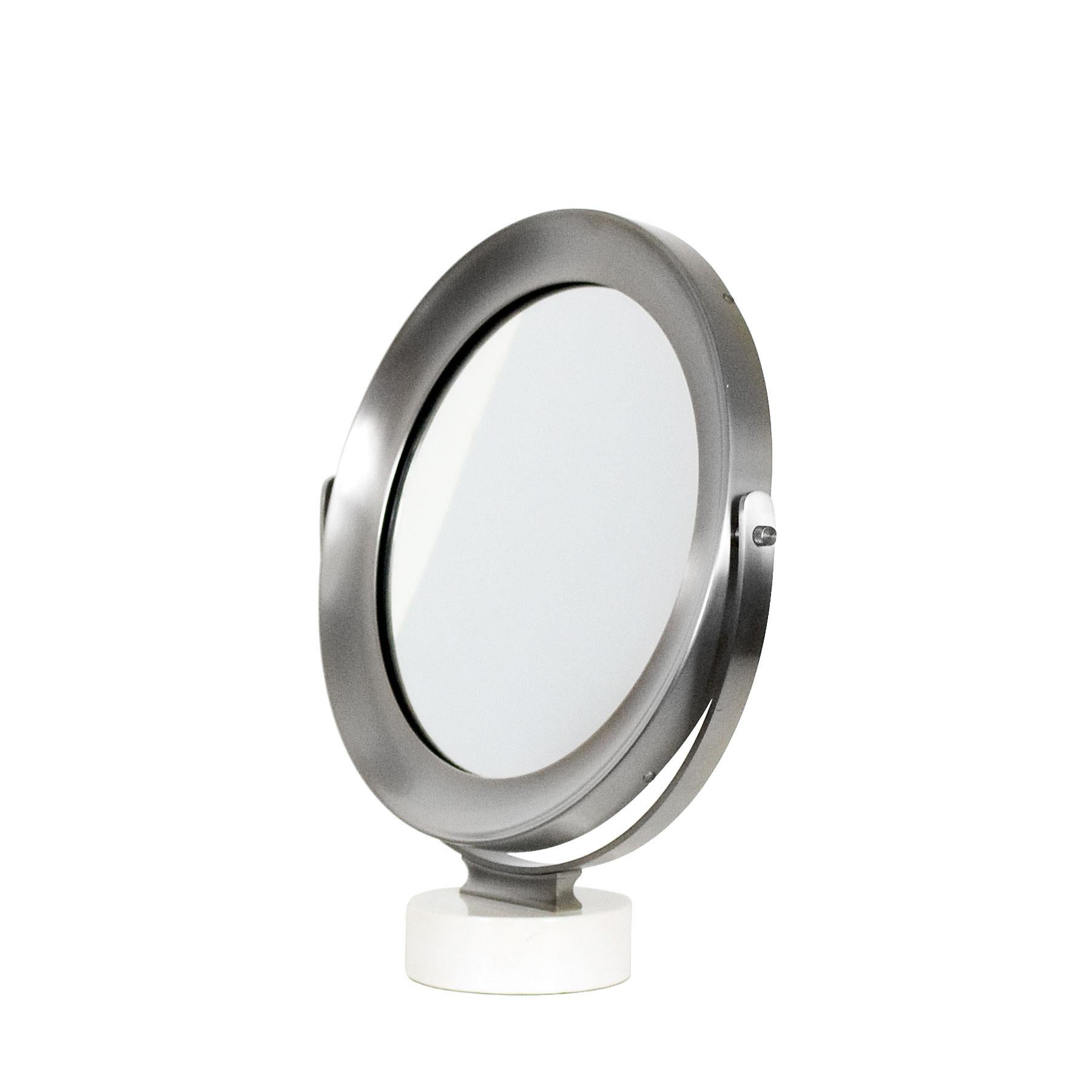 Italian Mid-Century Modern Pivoting Vanity-Table Mirror by Sergio Mazza - Italy For Sale