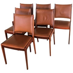 1960s Set of Six Johannes Andersen Rosewood Dining Chairs, Inc. Reupholstery