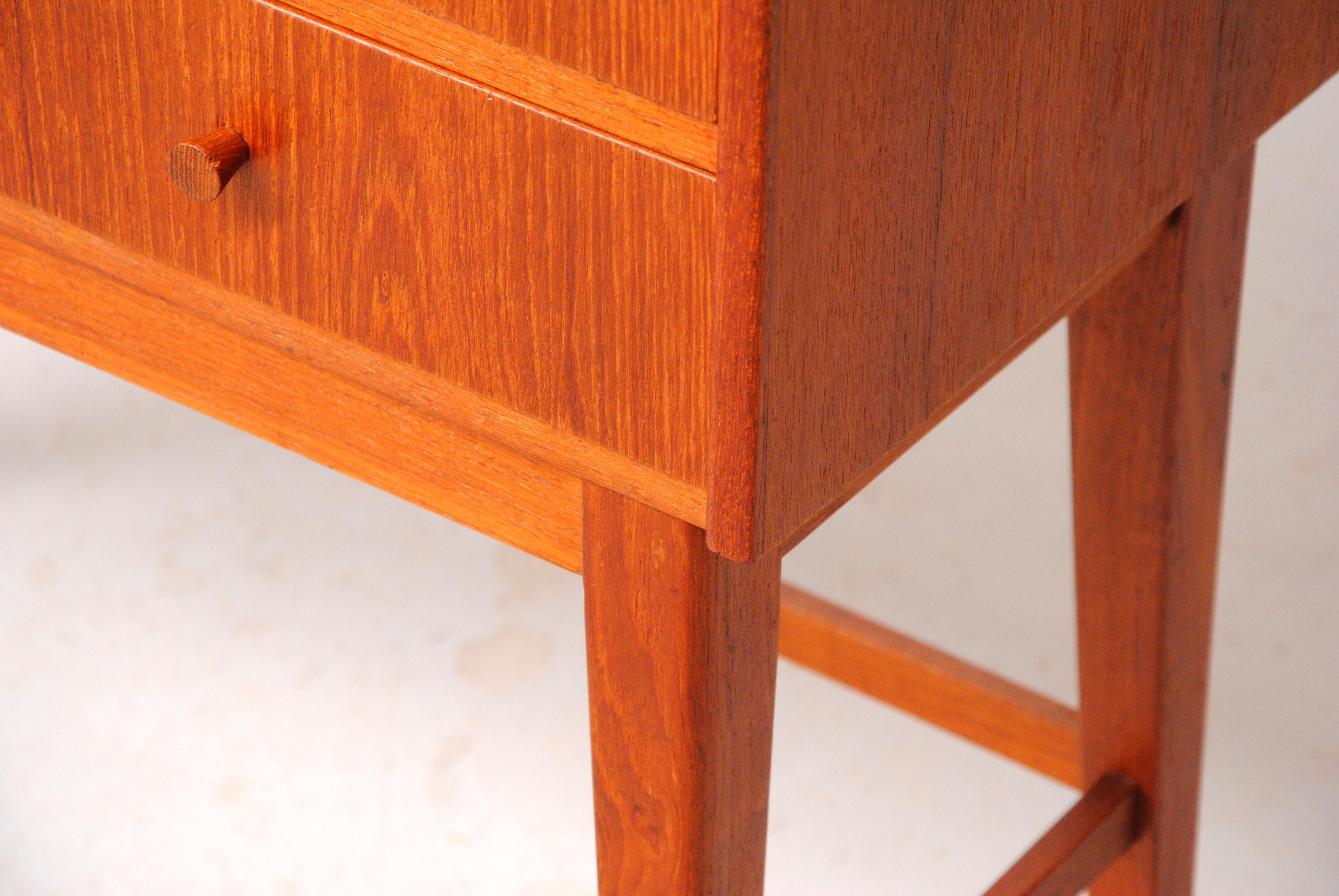 1960s Set of Two Small Restored Danish Teak Dressers 3