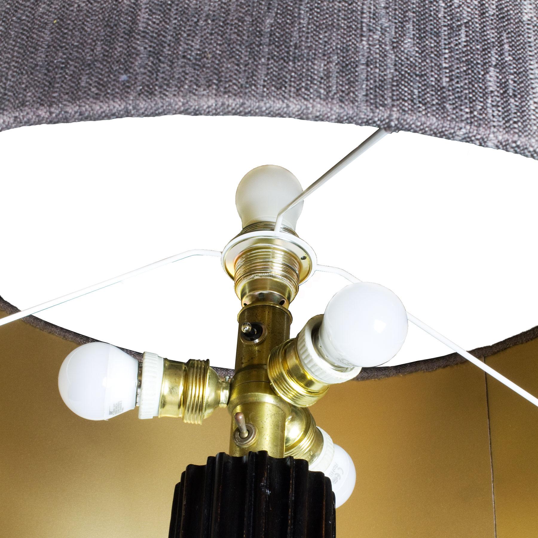 Brass Mid-Century Modern Standing Lamp by Jordi Vilanova- Barcelona, Spain For Sale