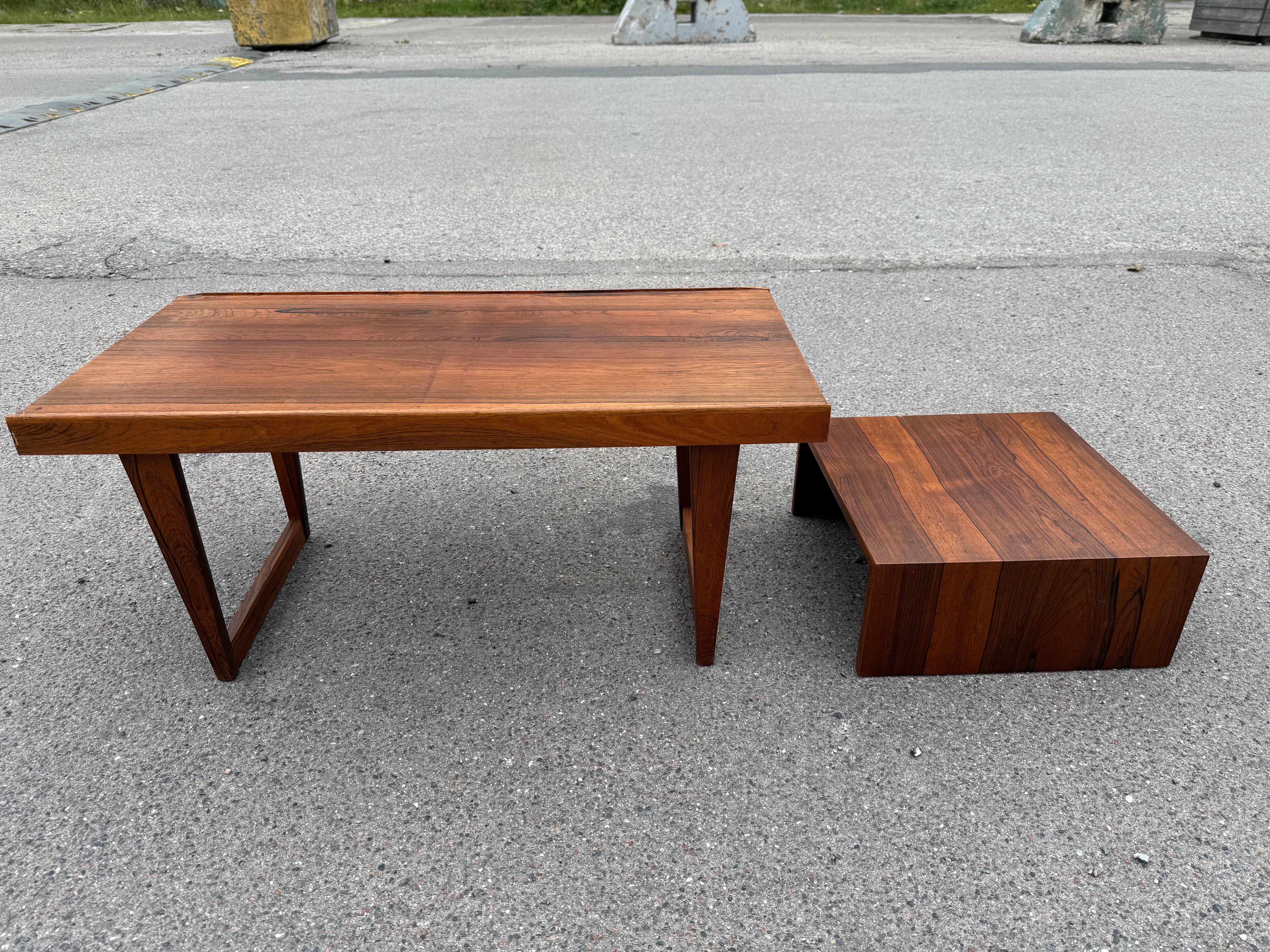 Wood 1960´s Table or bench by Peter Løvig Nielsen, Denmark For Sale
