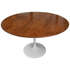 1960 Saarinen Walnut Tulip Table