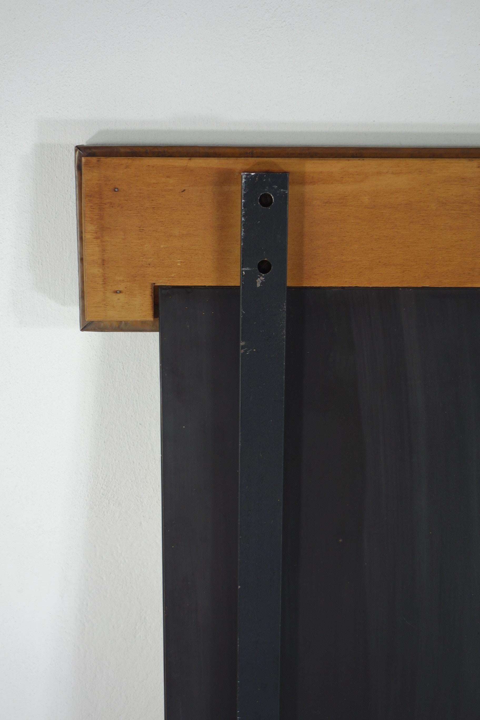 1960 Santambrogio & De Berti Specchio da parete in rame di design italiano del Mid Century Modern in vendita 3