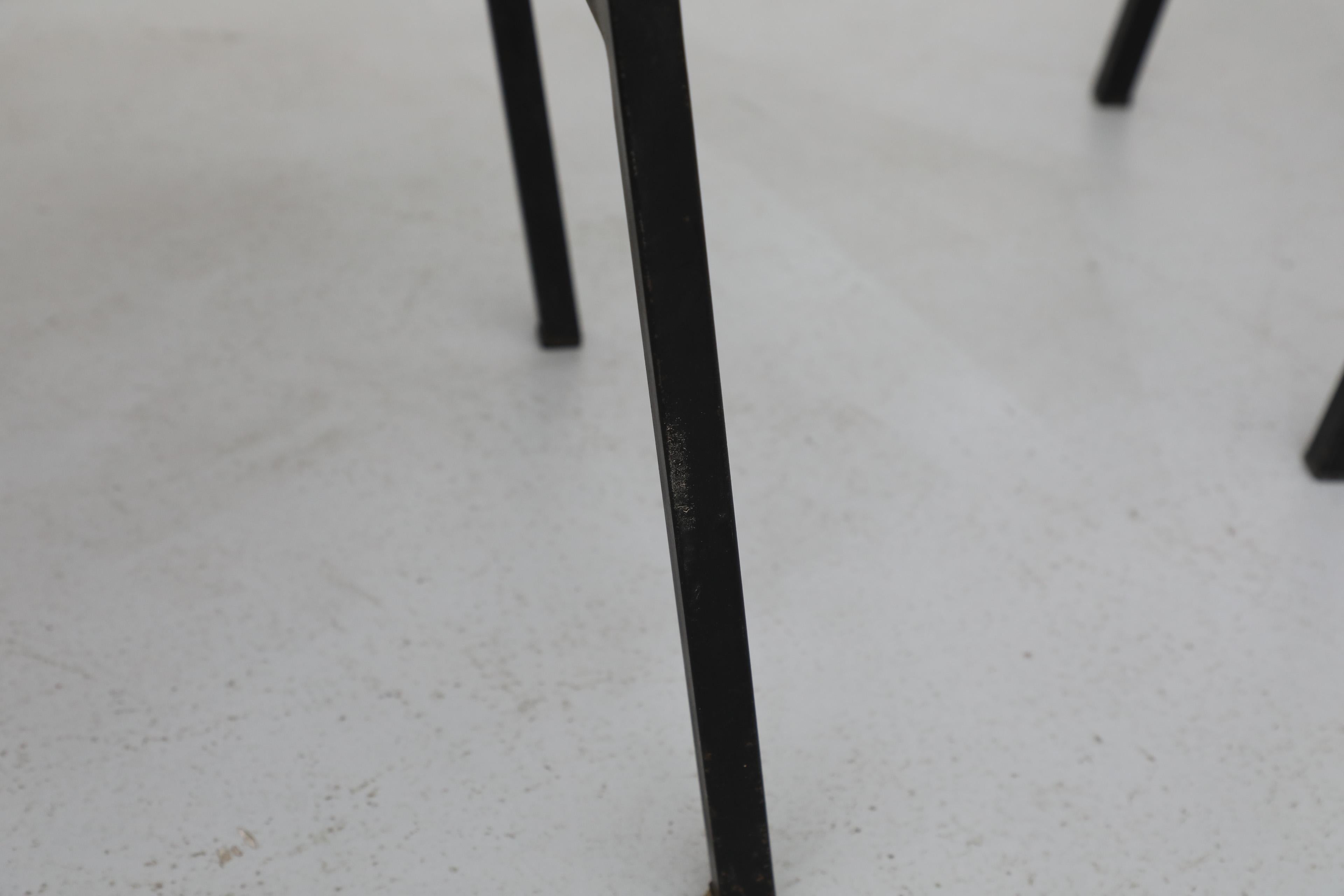 Set di quattro sedie da pranzo in rattan 