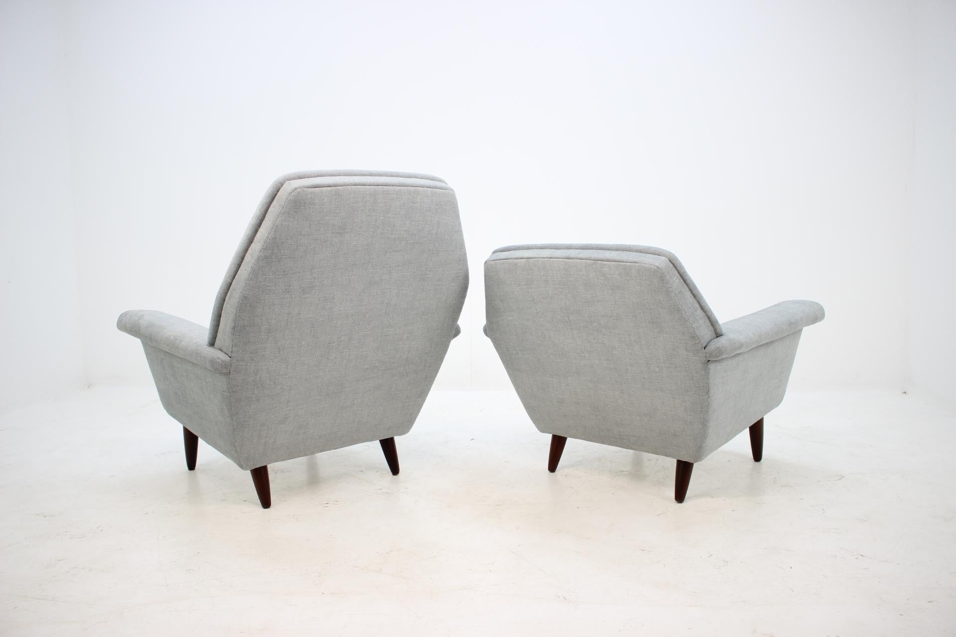 1960 Set of Two Georg Thams Lounge Chairs In Good Condition In Praha, CZ