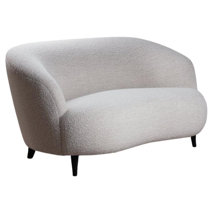 1960 Piccolo divano in stile Gio Ponti in vendita
