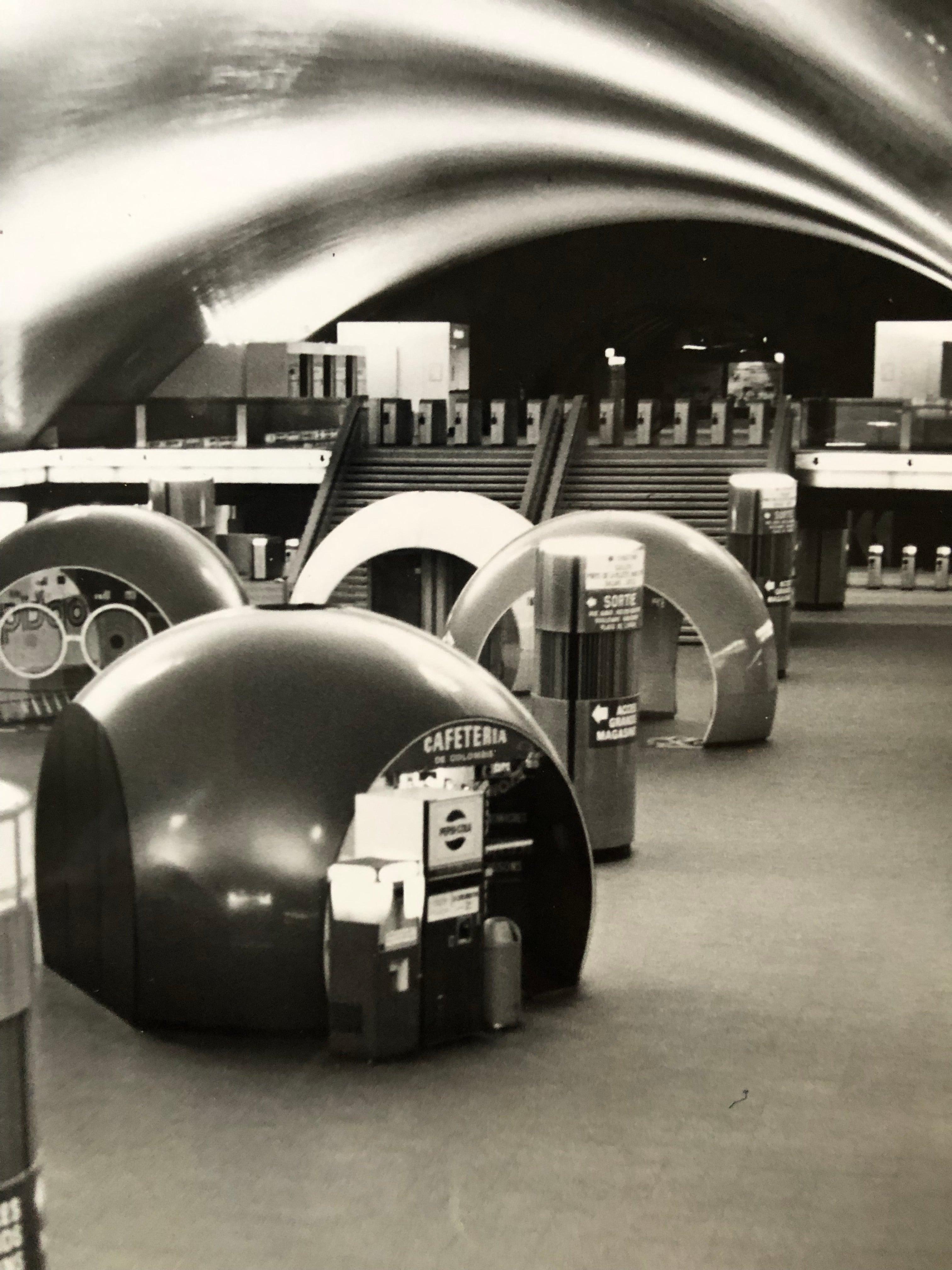 French 1960, Station Auber, Paris, Jean Ribière