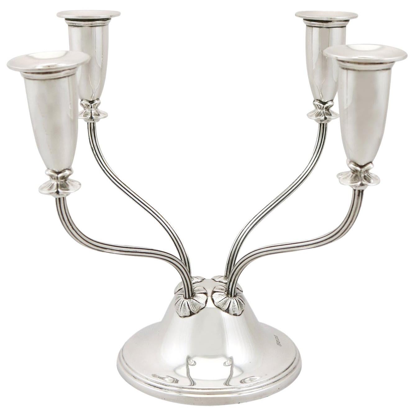 Liberty Spanish Silver Candelabra For Sale at 1stDibs