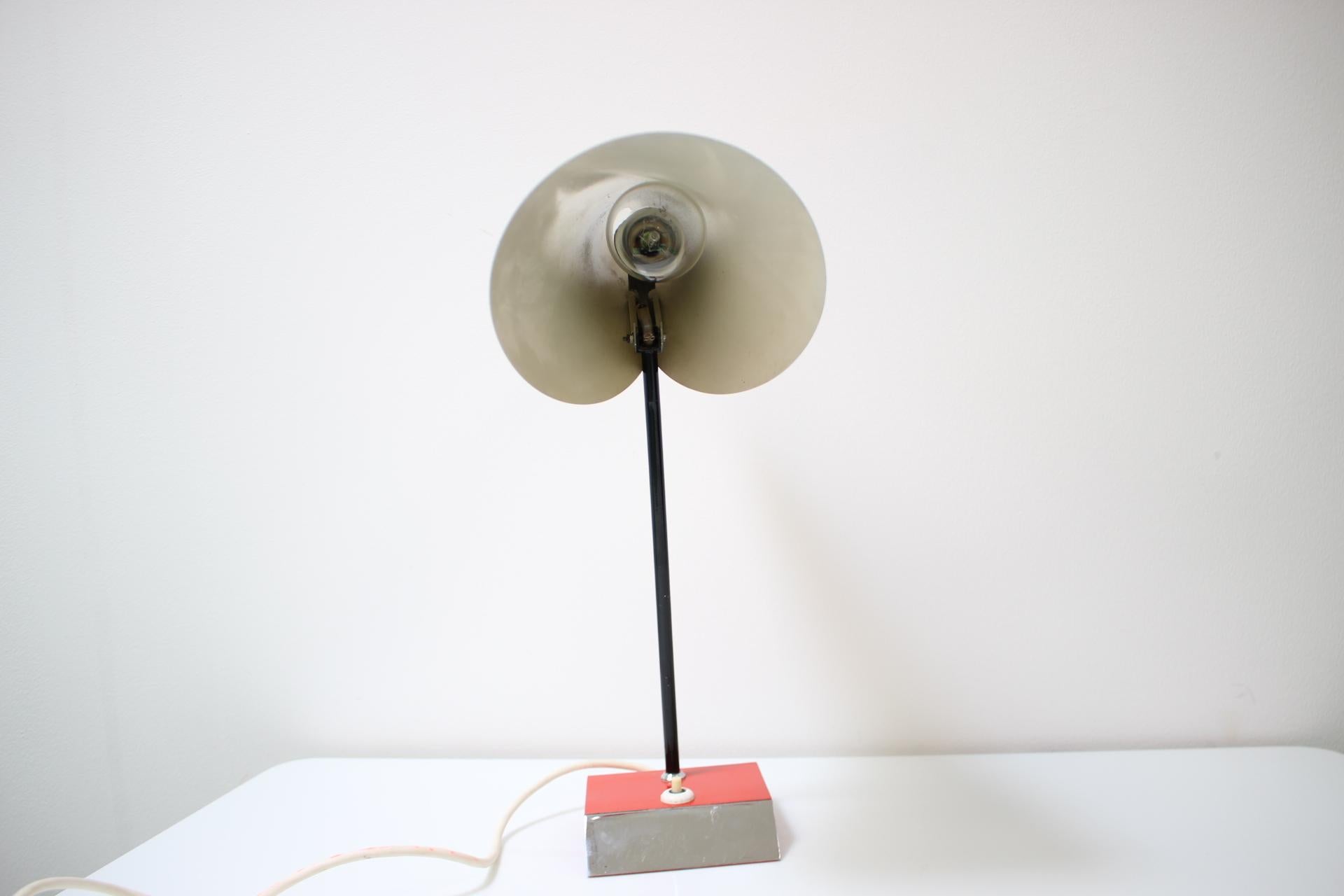 1960 Table Lamp by Josef Hůrka for Napako, Czechoslovakia For Sale 8