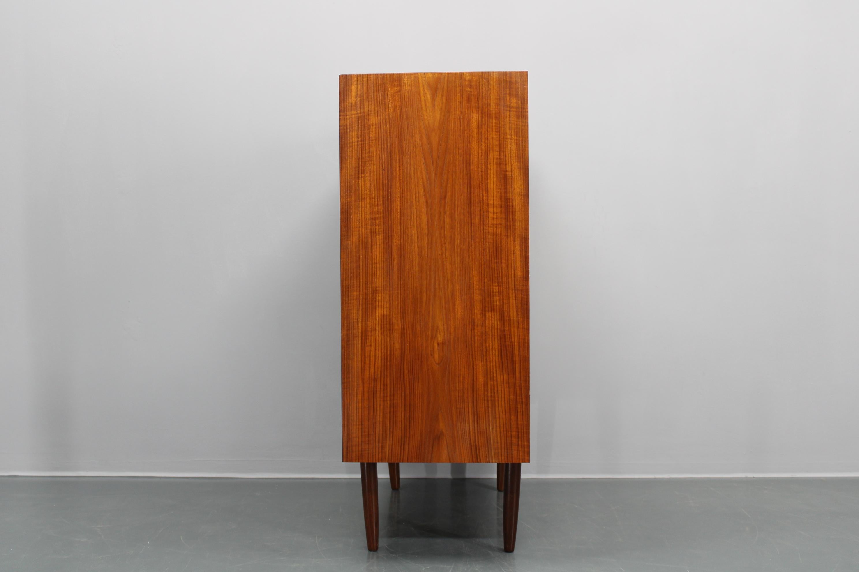 Cassettiera in teak del 1960, Danimarca in vendita 5