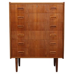 Kommode aus Teakholz, Dänemark, 1960
