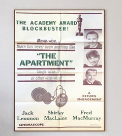 1960 The Apartment Original Vintage Poster