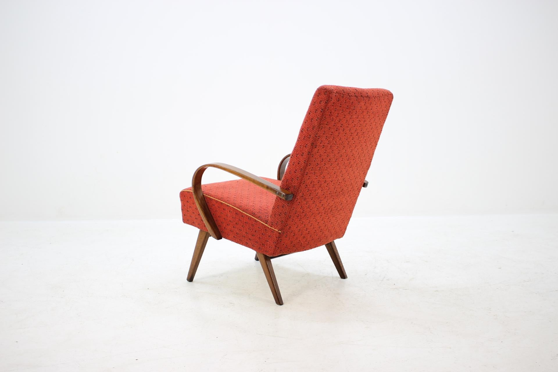 Czech 1960 Thon or Thonet Bentwood Lounge Chair