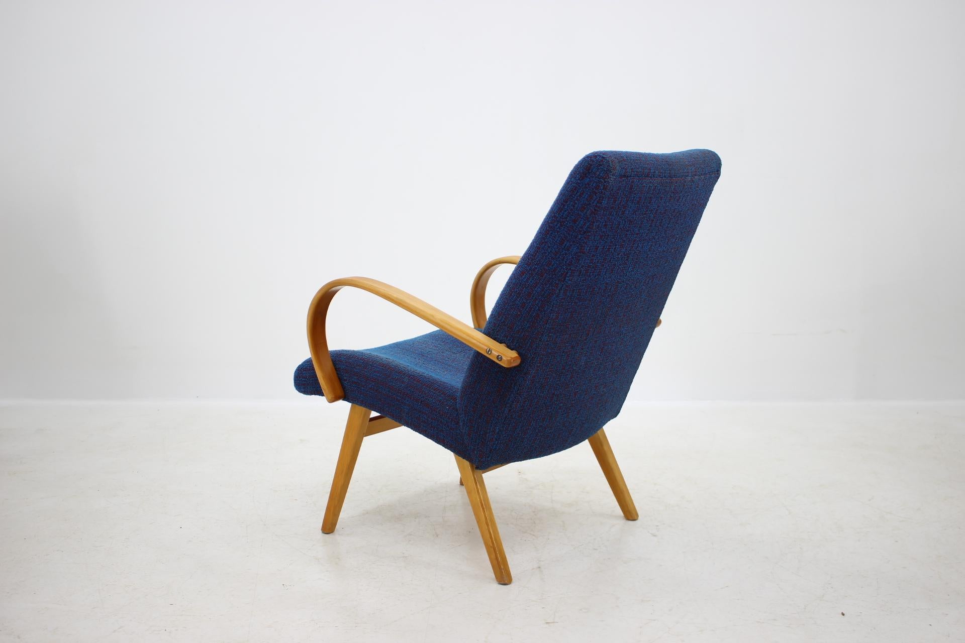 1960 Thon/Thonet Bentwood Lounge Chair In Good Condition In Praha, CZ