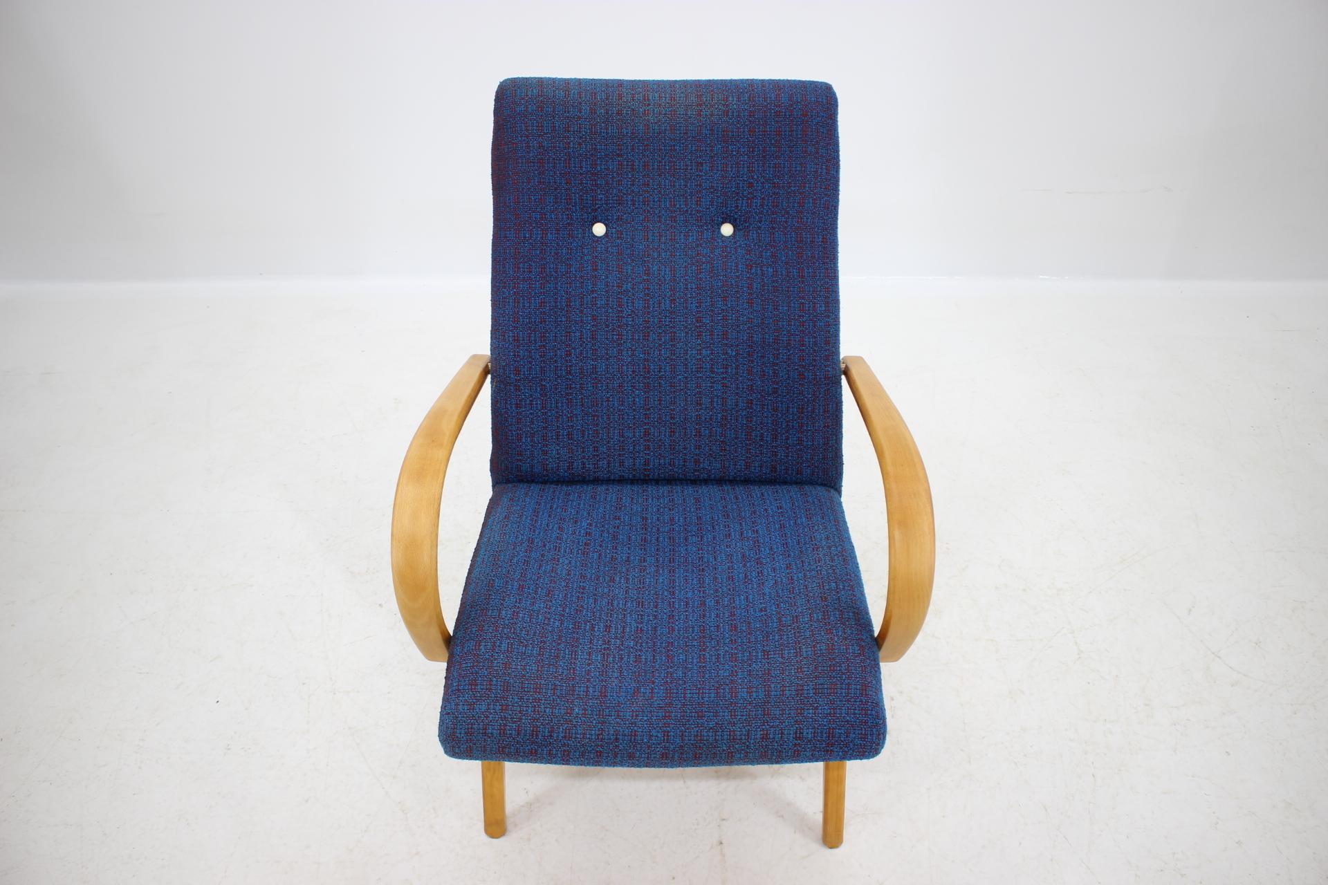 Mid-20th Century 1960 Thon/Thonet Bentwood Lounge Chair