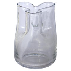 1960 Trinidad Enzo Mari Danese Milano Italian Design Glass Jug