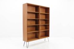 1960 Upcycled Danish Oak Bookcase by Borge Mogensen