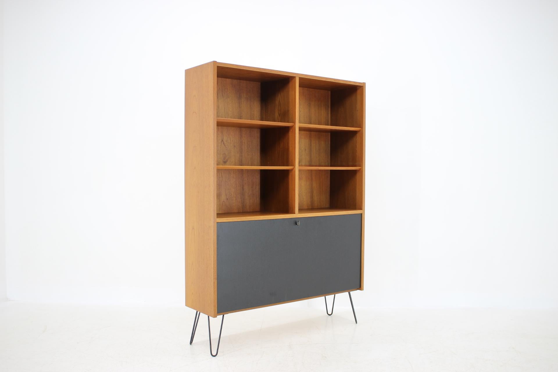 20th Century 1960 Upcycled Danish Teak Bookcase by Poul Hundevad