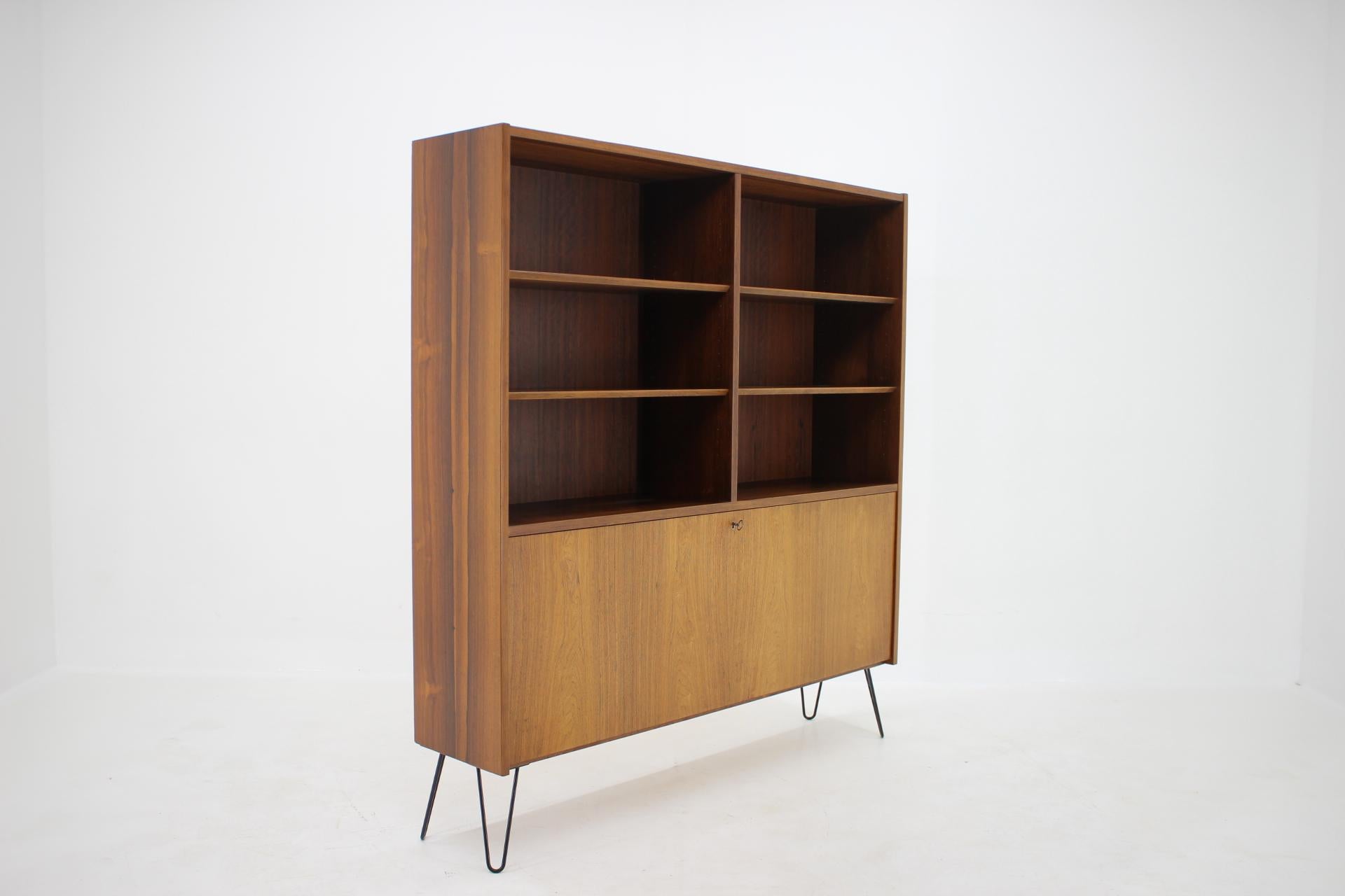 Mid-20th Century 1960 Upcycled Danish Teak Bookcase