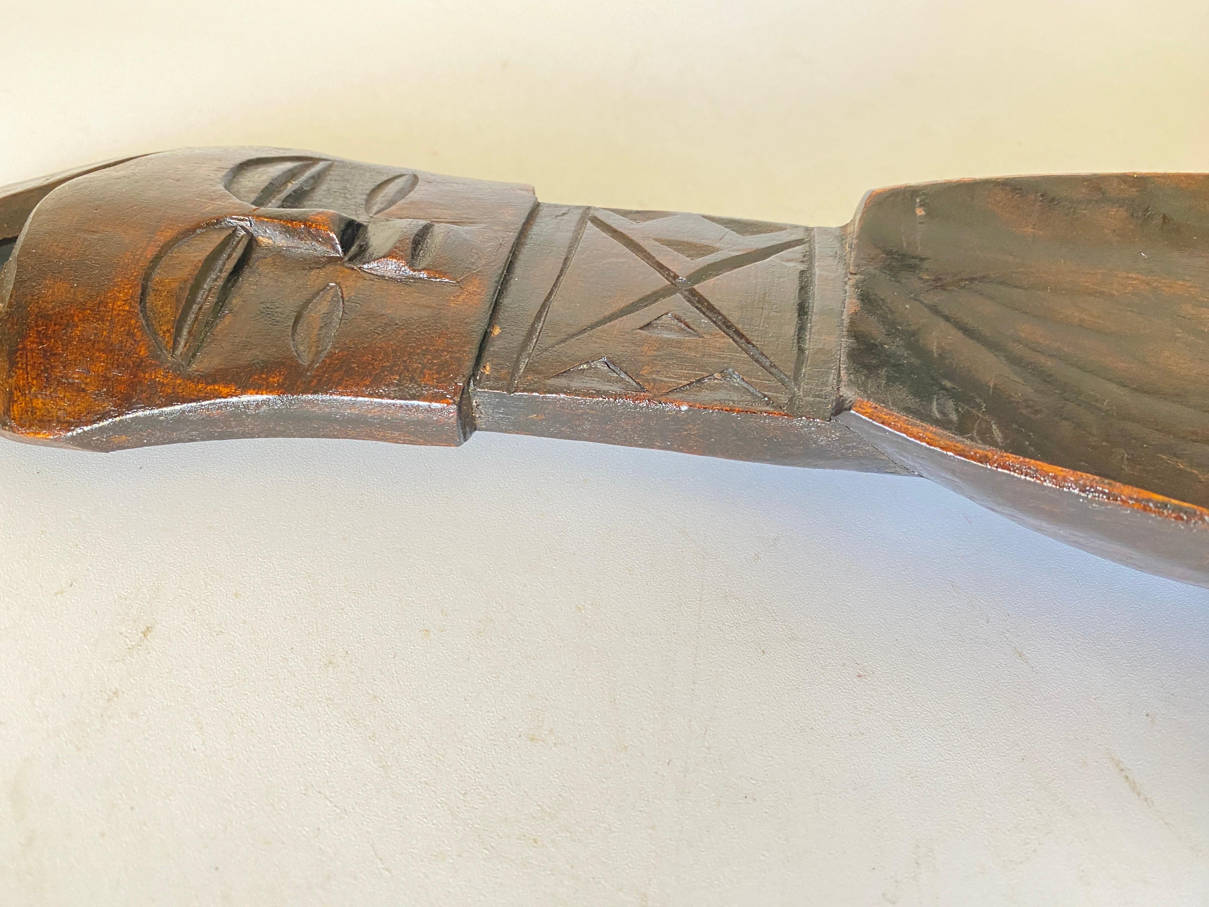 1960 Vide Poche Scultura in Wood , Testa di donna in vendita 1