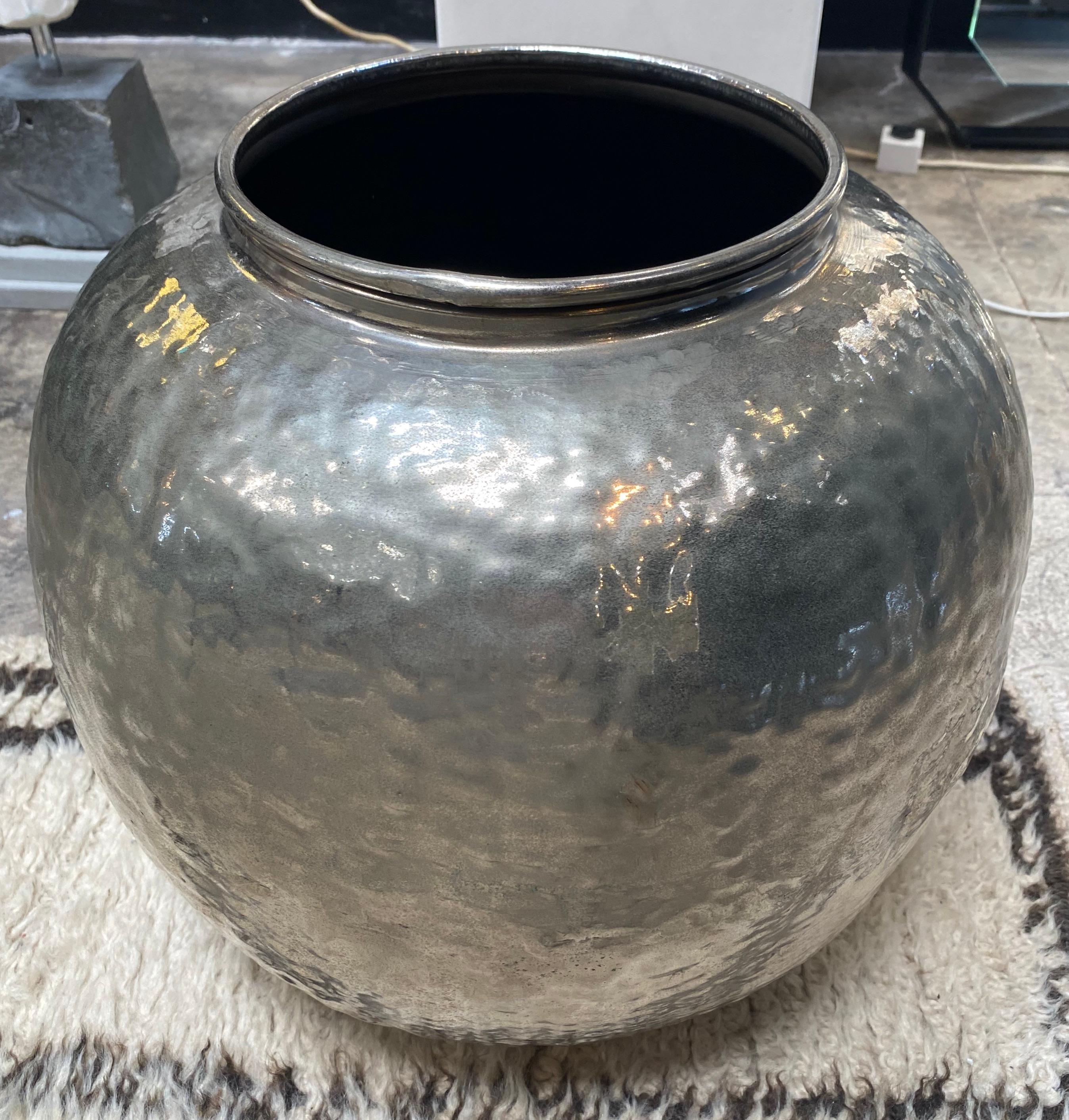 Beautiful Vintage Italian Silver Plated vase.
 