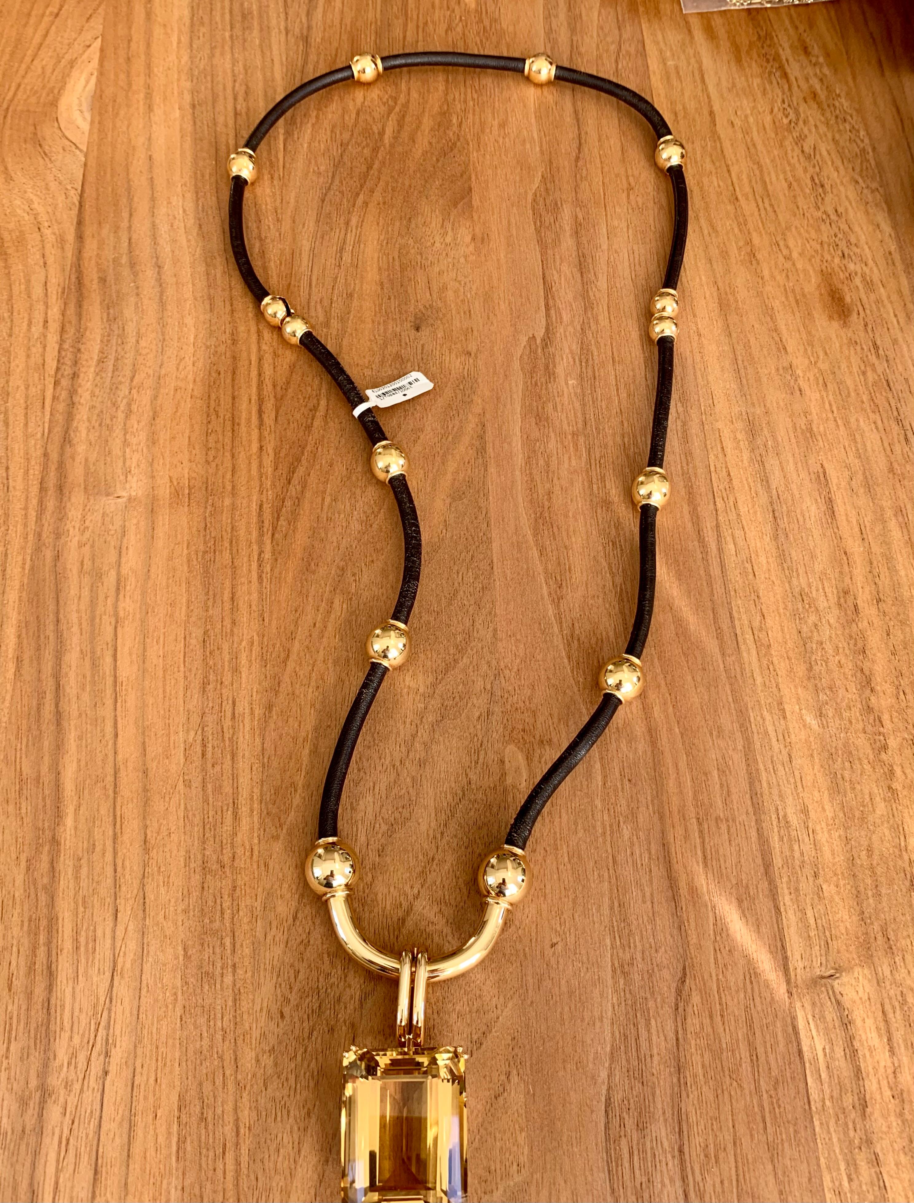 vintage leather necklaces