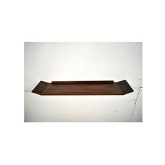Étagère en bois vintage, fabrication italienne, 1960