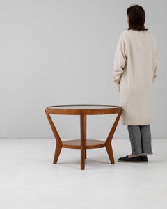 1960 Wood Art Deco Coffee Table By K. Kozelka & A. Kropacek