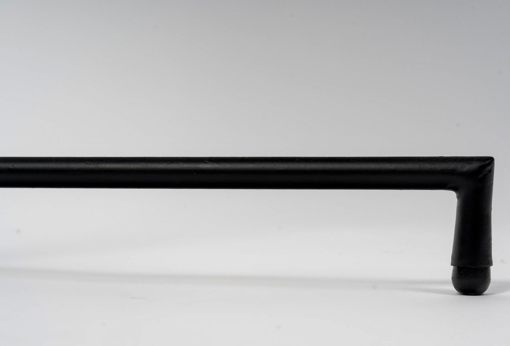 1960 Wrought iron floor lamp by Mathieu Matégot In condizioni buone in vendita a Saint-Ouen, FR