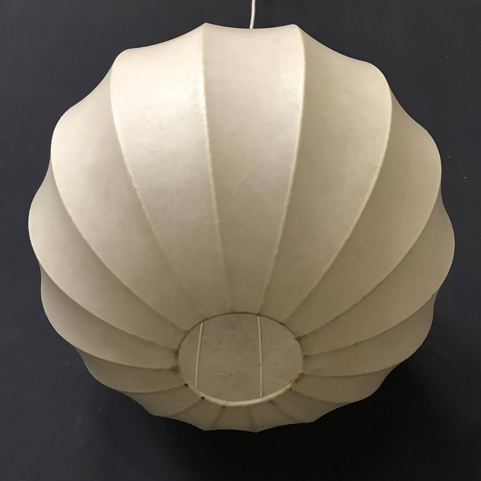 Mid-Century Modern 1960, Nelson and Noguchi Period Hanging Lamp