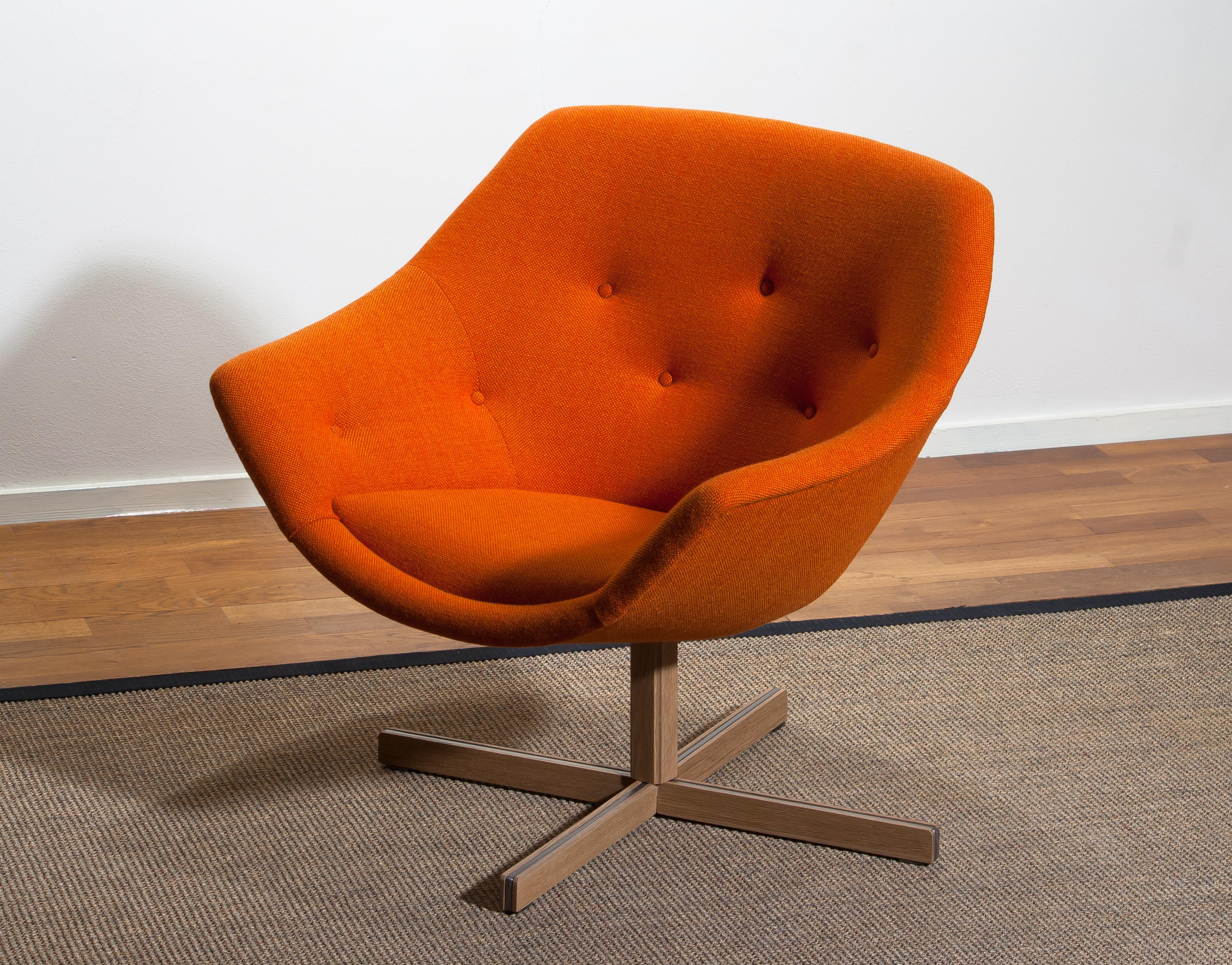 1960s, 1 'Mandarini' Swivel Armchair by Carl Gustaf Hiort and Nanna Ditzel 5