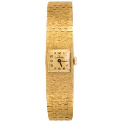 Retro 1960s 18 Karat Amati Yellow Gold Omega Ladies Watch