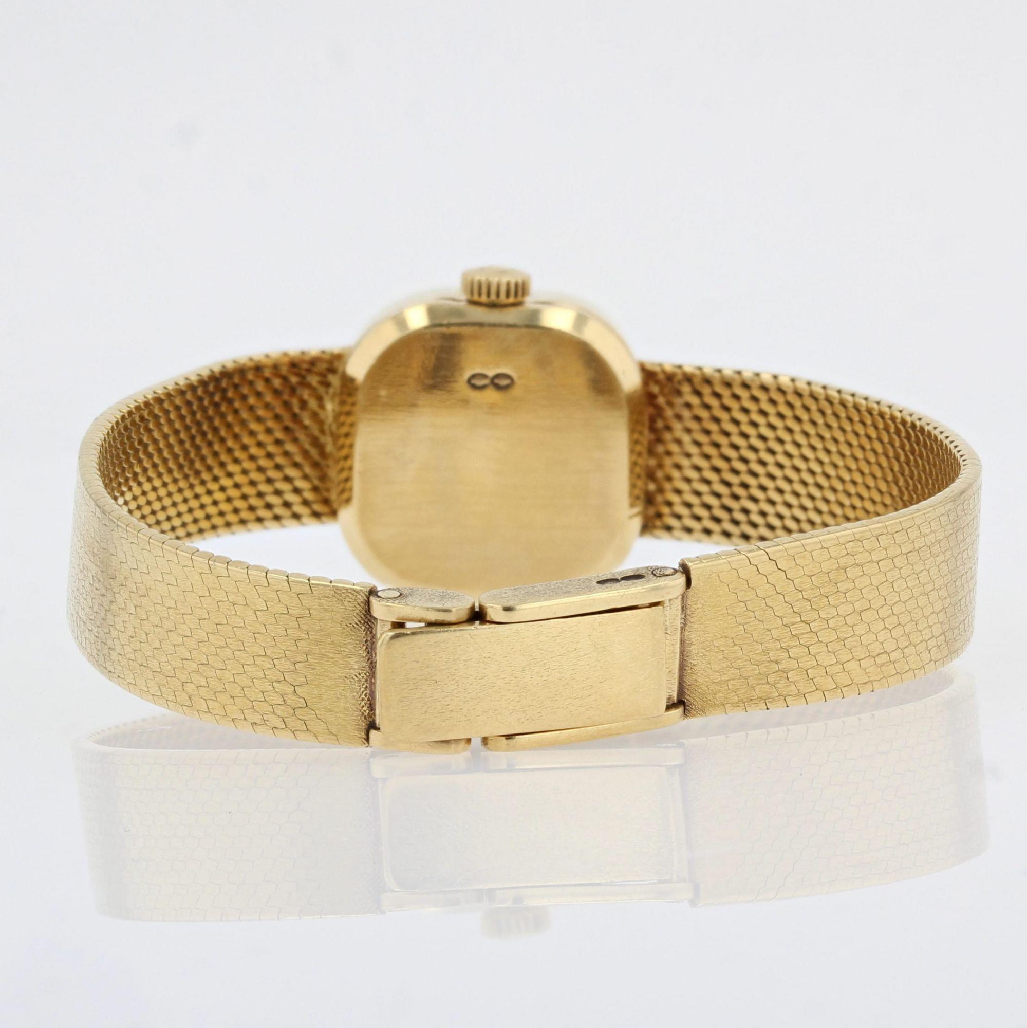 Retro 1960s 18 Karat Yellow Gold Zenith Lady's Watch For Sale