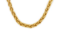 1960s 18 Karat Gold Chain Necklace