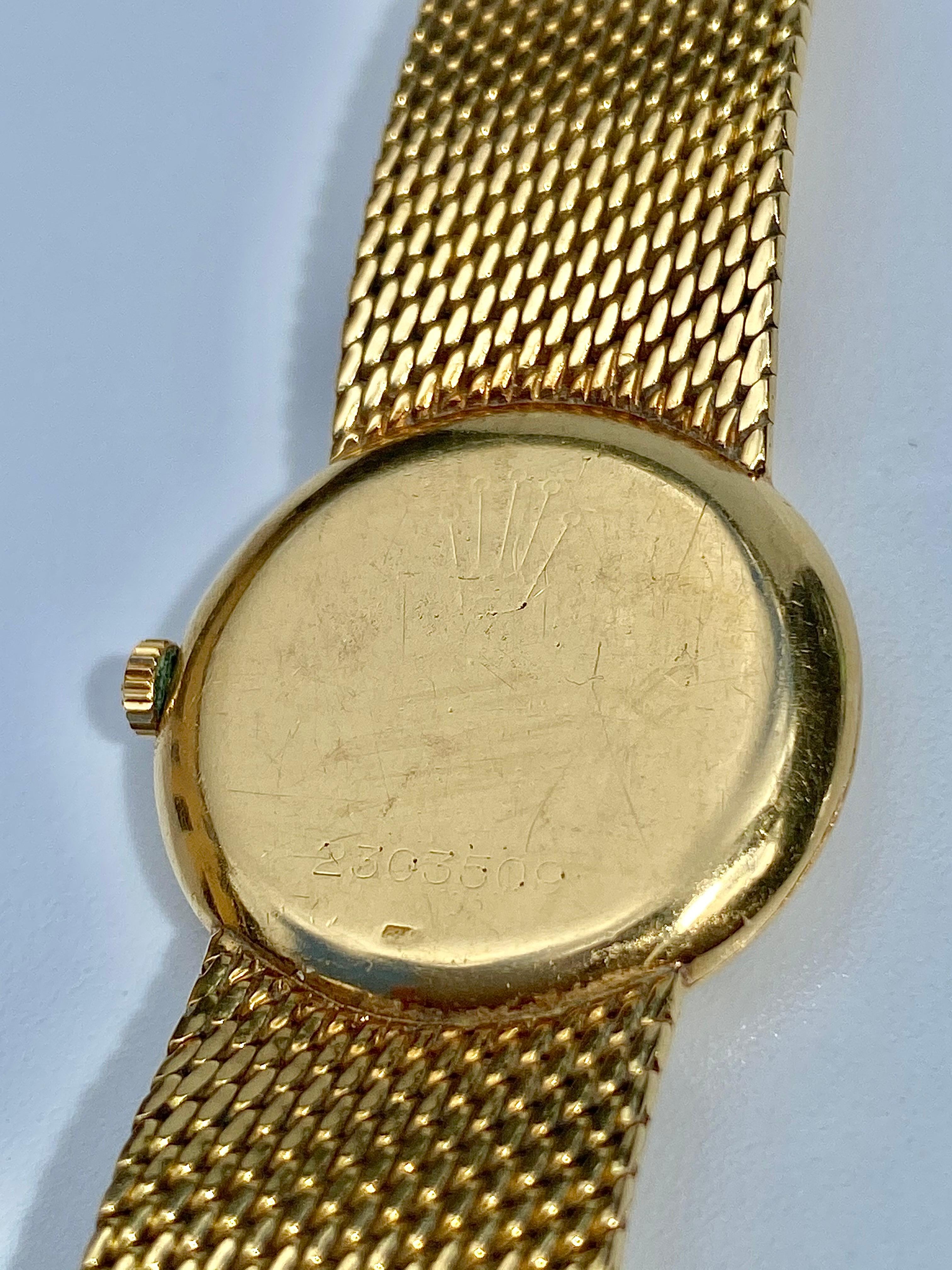 Modern 1960s 18 Karat Gold 