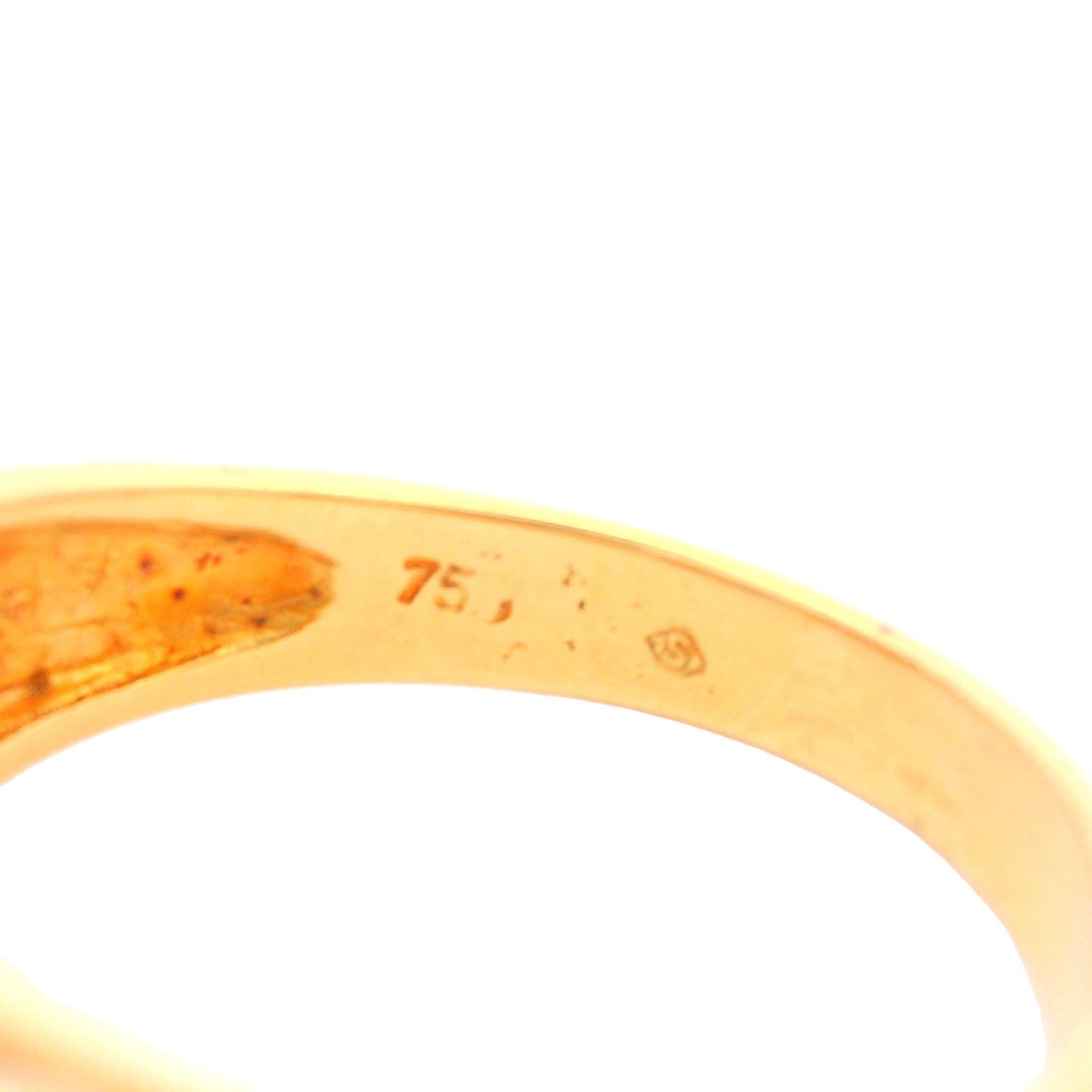 1960s 18K Yellow Gold H. Stern Multi-Stone Ring 6